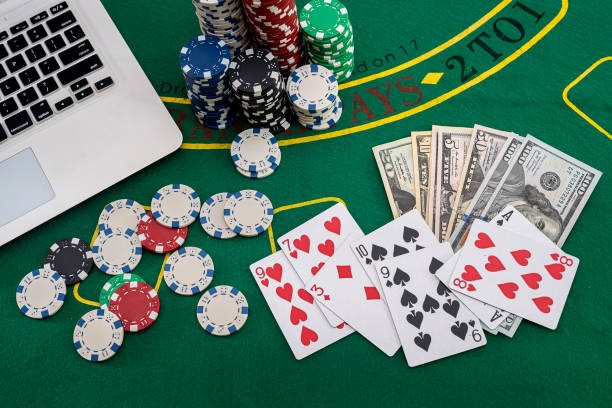 live baccarat dealer setup